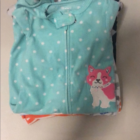 Carters Fleece Onesies - Picture 4 of 5